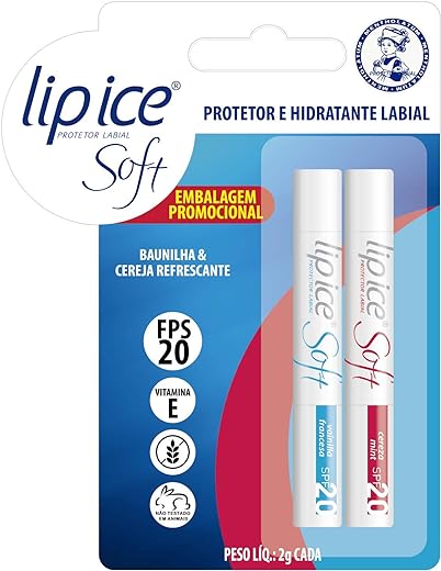 Batalha de Protetores Labiais: Lip Ice vs. NIVEA