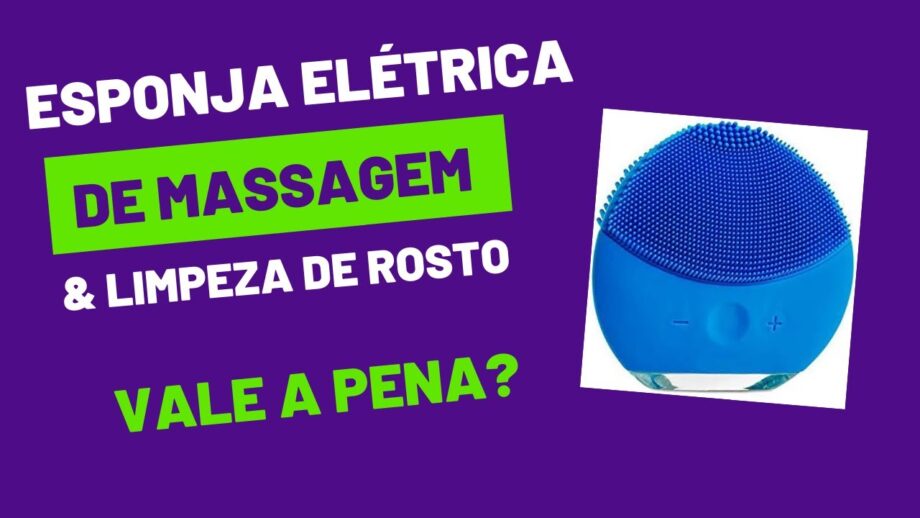 Esponja Elétrica de Massagem UUPAS