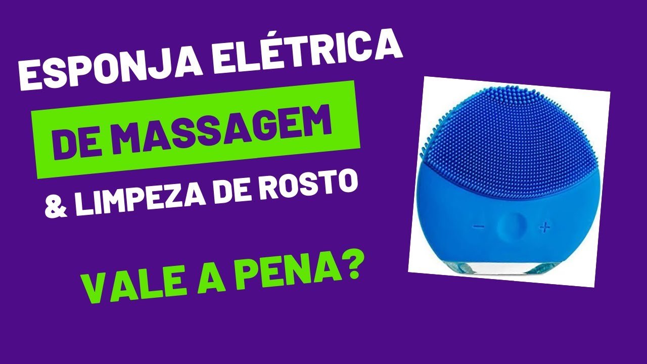 Experimente a Esponja Elétrica de Massagem UUPAS!